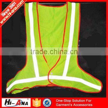 hi-ana reflective2 Our factories 20 years'experience Top quality reflective running vest