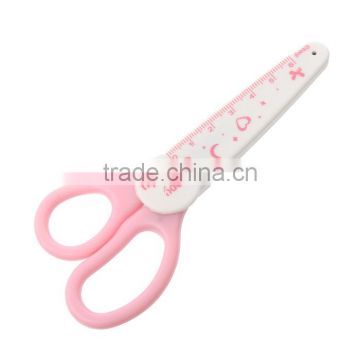 Stainless Steel Scissors Home Office Pink 14.6cm x5.8cm Fabric Cutting Scissors