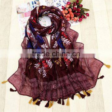 Fashion Custom Lady Scarf Low MOQ 100pcs photo-5