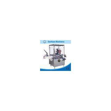 ALU - PVC Blister / Bottle Feeding Packing Vertical Cartoning Machine With PLC Control