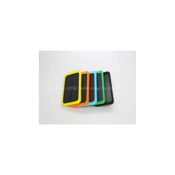 4000mAh Ultra-thin High Temperature Resistant Li-Polymer Solar Mobile Battery Backup Charger