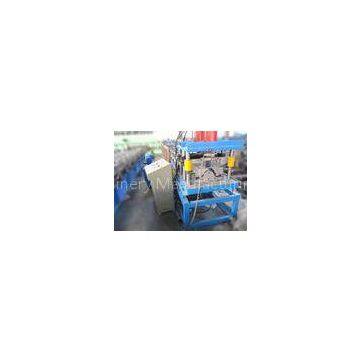 Color Coated Steel Galvanized Steel Ridge Cap Roll Forming Machine Two Output Tables