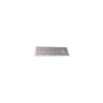 short stroke Kiosk Metal Keyboard 69 key with mechanical trackball