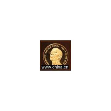 The Barack Obama Gold Medallion Set