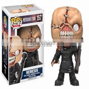 2017 HOT POP Resident Evil #157 NEMESIS, Wholesale POP figure doll Resident Evil, PVC figure dolls