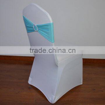 Beautiful cheap spandex chair bow for wedding chair covers