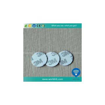 NFC Smart Phone Sticker/ Card, ISO14443A NTAG 213 NFC Tag with 3M Adhesive