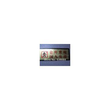Can be customized sample display boards signboard material two samples for your choice
