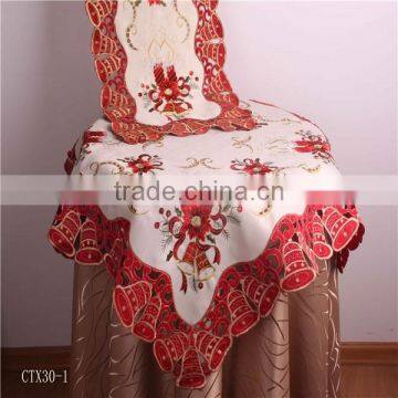 embroidered floral wholesale used tablecloths set for sale