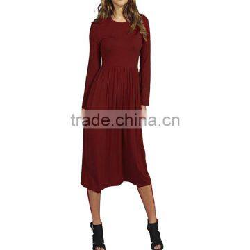 Attractive Fashion Hot Sale Wax Print Clothing Lady Dress photo-6