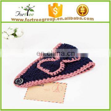 Crochet Stretch Custom Bandana Wholesale Baby Headband photo-4