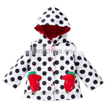 2017 Newest OEM Kids Cute Strawberry Children Jacket