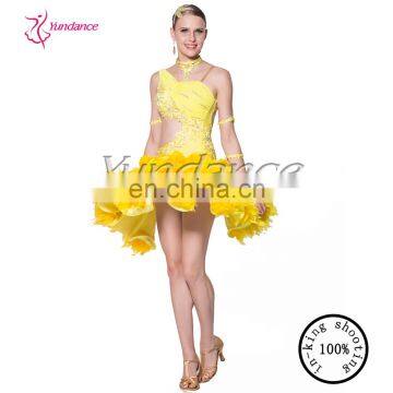 2016 Latin Dance Dress For Girls For Performance L-1033