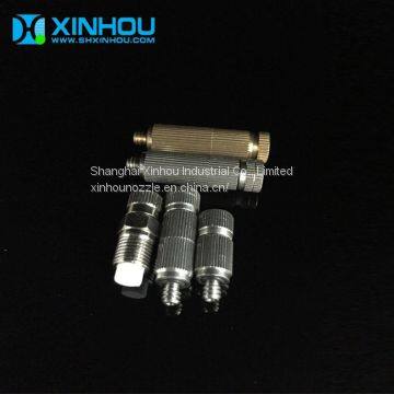 Brass Fog Mist Nozzle for Mist Cooling System