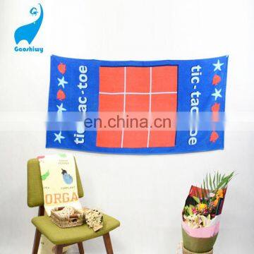 Reactive Print Game Chess Beach Towel Factory photo-3
