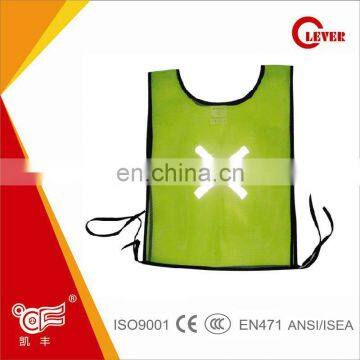 Fluorescent High Reflective Security Vest and Bib KF-007