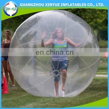 Popular custom inflatable aqua clear water walking ball