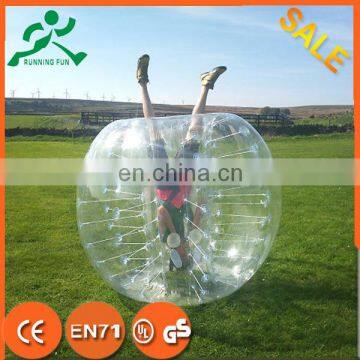 Cheap price!!! TPU/PVC soccer ball suit,inflatable bubble football, bubble balls