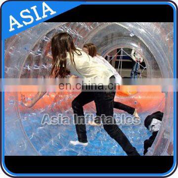 Water playing games inflatable floating water roller