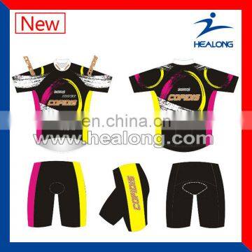 OEM service custom cycling garment quick dry jerseys