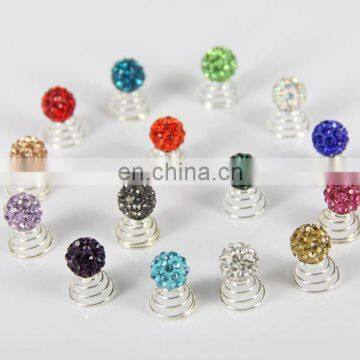 Wholesale shamballa bead hair twists