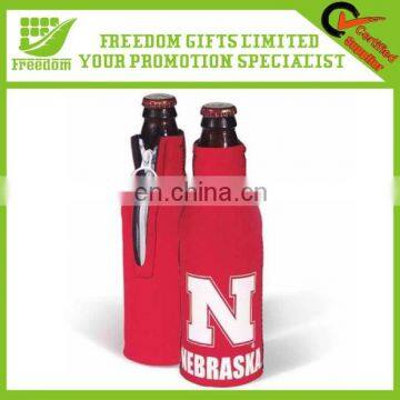 Outdoor Advertising Logo Branded Insulated Beer Bottle Cooler