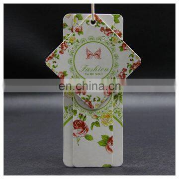 OEM Logo Printed Garment Paper Price Hang Tag