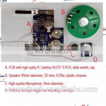 Greeting Card Voice Recorder Push Button Sound Modules photo-6