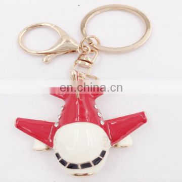 Airplane Shape Keychain Creative Unisex Women Men Key Chain Fashion Lovely Key Ring Gift For Friends