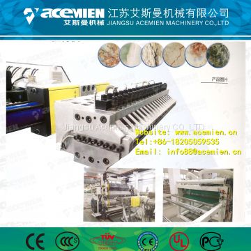 Siemens PLC Control 1220mm PVC Marble Board Machine Price