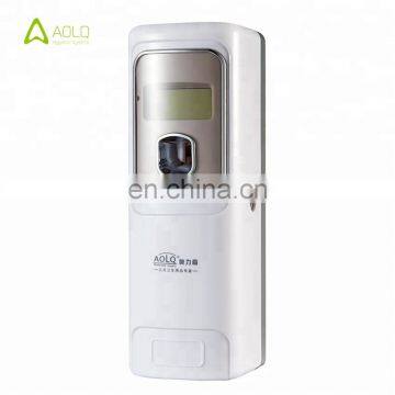 bathroom automatic timing lcd spray aerosol fragrance dispenser air freshener