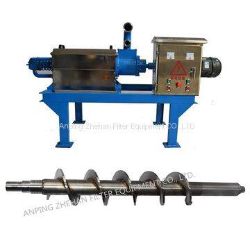 Distillery Used Screw Press Separator, New Condition Metal Machine