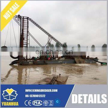 Drill-type sand dredger for Japan