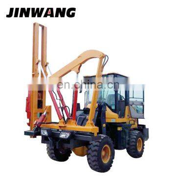 CE Approved Highway Hydraulic Driving Vibratory Sheet Guardrail Pile Driver Made in China photo-4