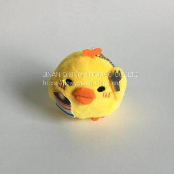 OEM ODM Cheap price mini stuffed plush toy animal chicken keychain bags