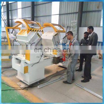 UPVC windows making machine / 45 degree double head cutting machine