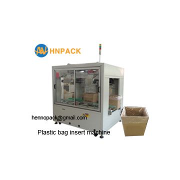 Hennopack MB40P plastic bag inserter machine for margarine  pe bag inserter