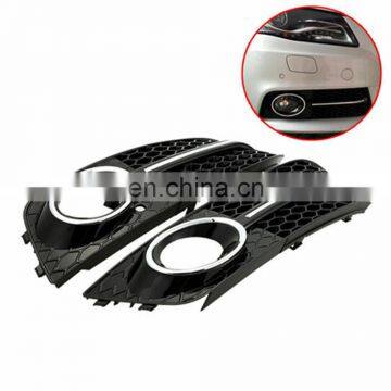 2009-2012 Honeycomb Mesh Grille + Fog Light Grill for Audi A4 S4 B8 8T RS4 Style photo-4