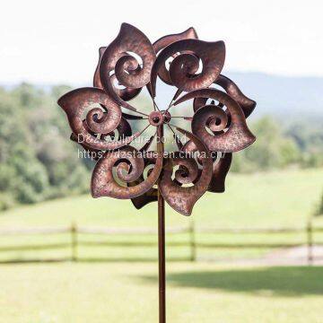 Large Modern Stainless And Corten Steel Garden Sculpture photo-5