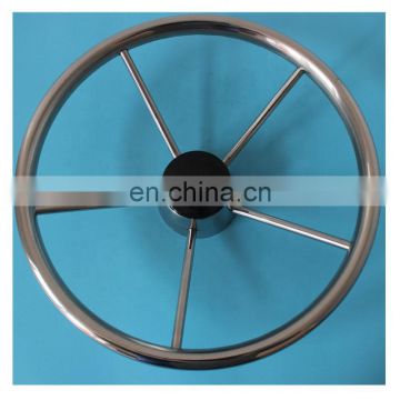 Stainless Steel 11inch  Marine Steering Wheel