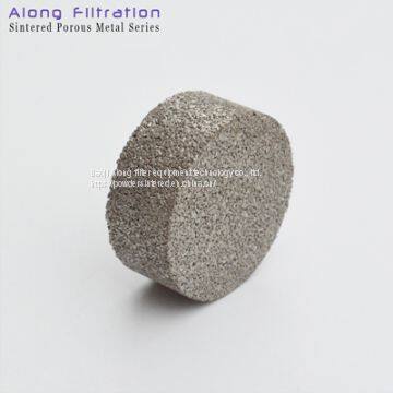 Sintered powder 5-micron titanium porous filter plate porous plate electrode plate