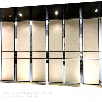 Hanging style Operate partition walls folding type foldable office room partitions soundproof acoustic dividing wall