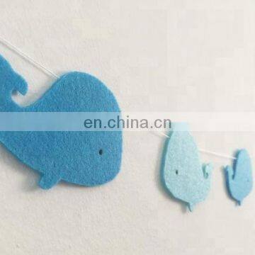 Blank Felt Pennant Flag Banner for Baby Party Decoration photo-3