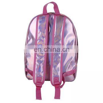 Shiny Backpack Laser Leather School Bag Rainbow Daypack For Girl