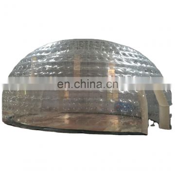 large square inflatable transparent clear bubble dome tent for outdoor