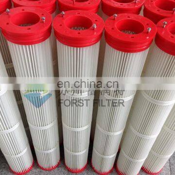 FORST Bolt Type Long Pleated Bag Filter For Cement Plant