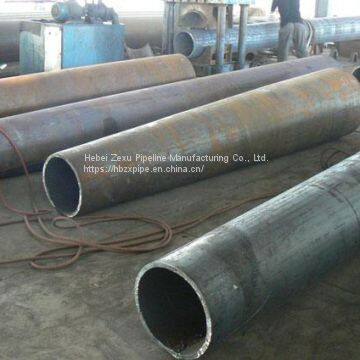 Seamless conical steel pipe