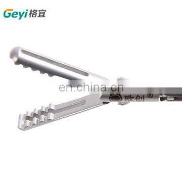 Geyi laparscopic endo clinch fenestrated grasper and Cobra forceps