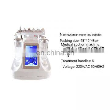 Korea Small Bubble Portable 5 in 1 BIO Face Lift Skin Whitening Microdermabrasion Machine as Seen on tv photo-5