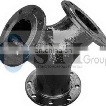 Ductile Iron All Flanged Y Pipe